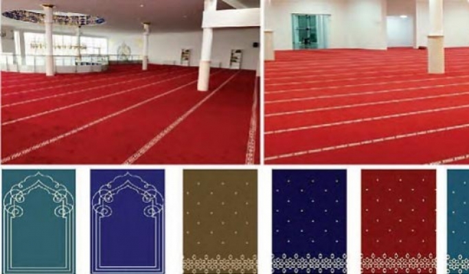 Les matériaux utilisés pour les moquettes de mosquée